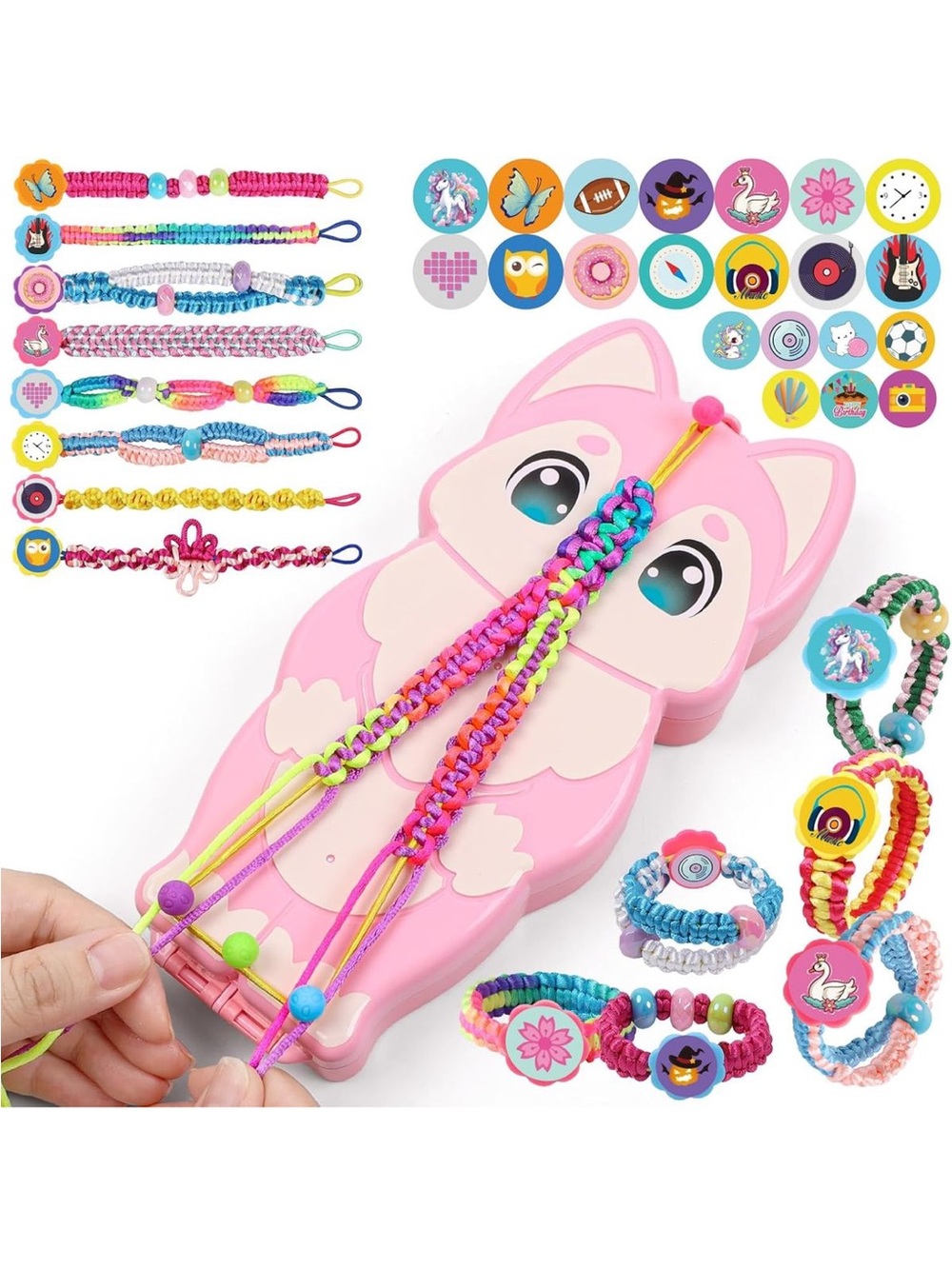 GAMZOO Friendship Bracelet Making Kit Loom Craft Set NEW